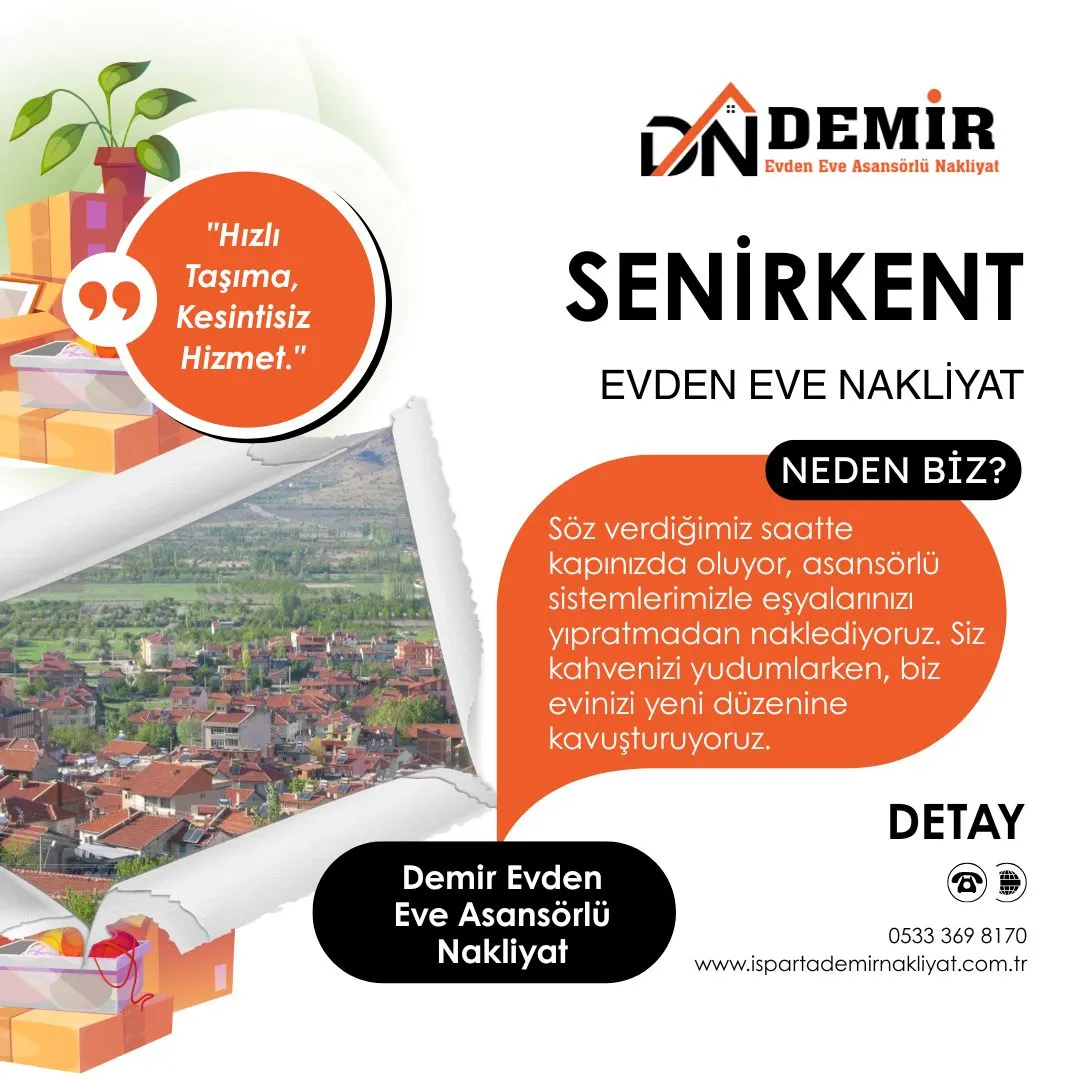 Senirkent Evden Eve Nakliyat